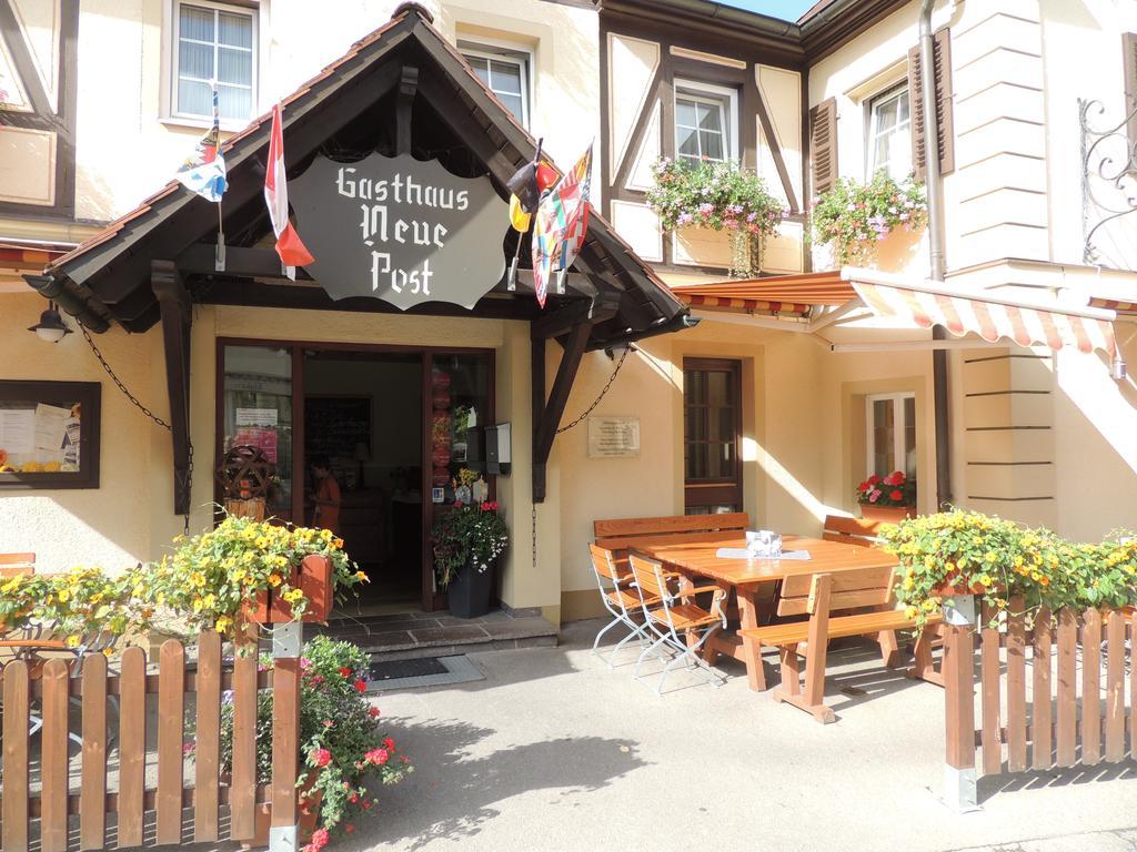 Hotel-Gasthof Neue Post Leutershausen  Екстериор снимка