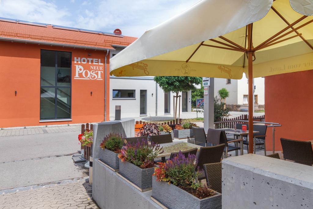 Hotel-Gasthof Neue Post Leutershausen  Екстериор снимка